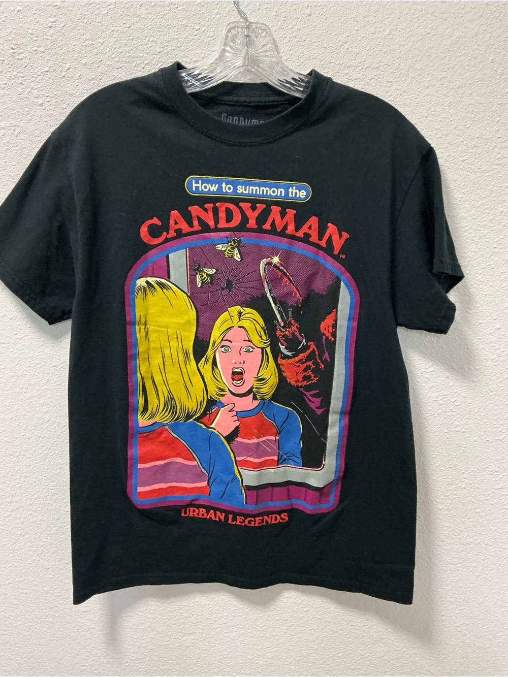 Black Candyman Farewell to the flesh slasher horror Graphic Short Sleeve Tee M